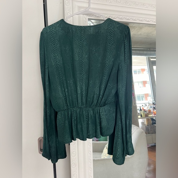 Guess Raeleana Snakeskin Surplice - Picture 6 of 8